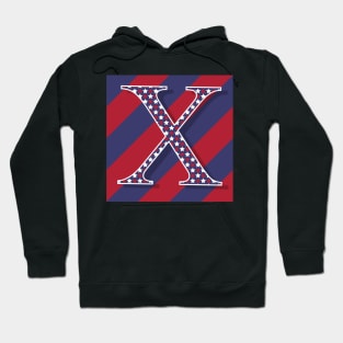 Old Glory Letter X Hoodie